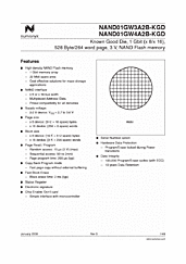 DataSheet NAND01GW3A2B pdf